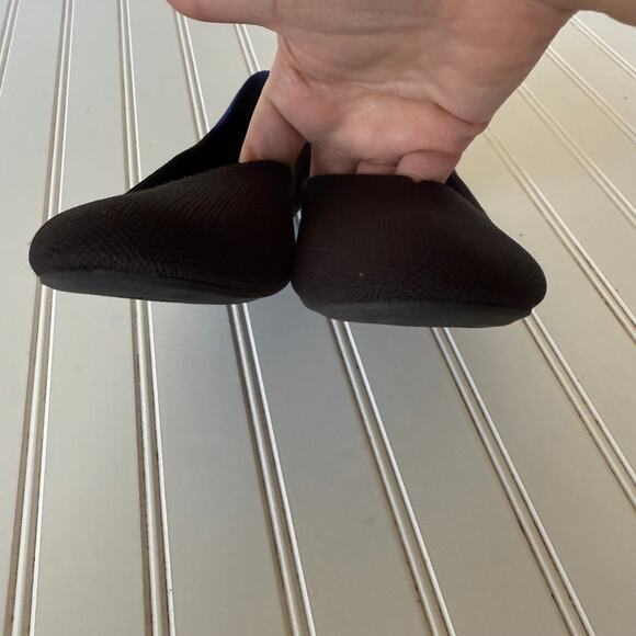 Rothy’s Black Round Toe flat shoes size 10 - Picture 9 of 11